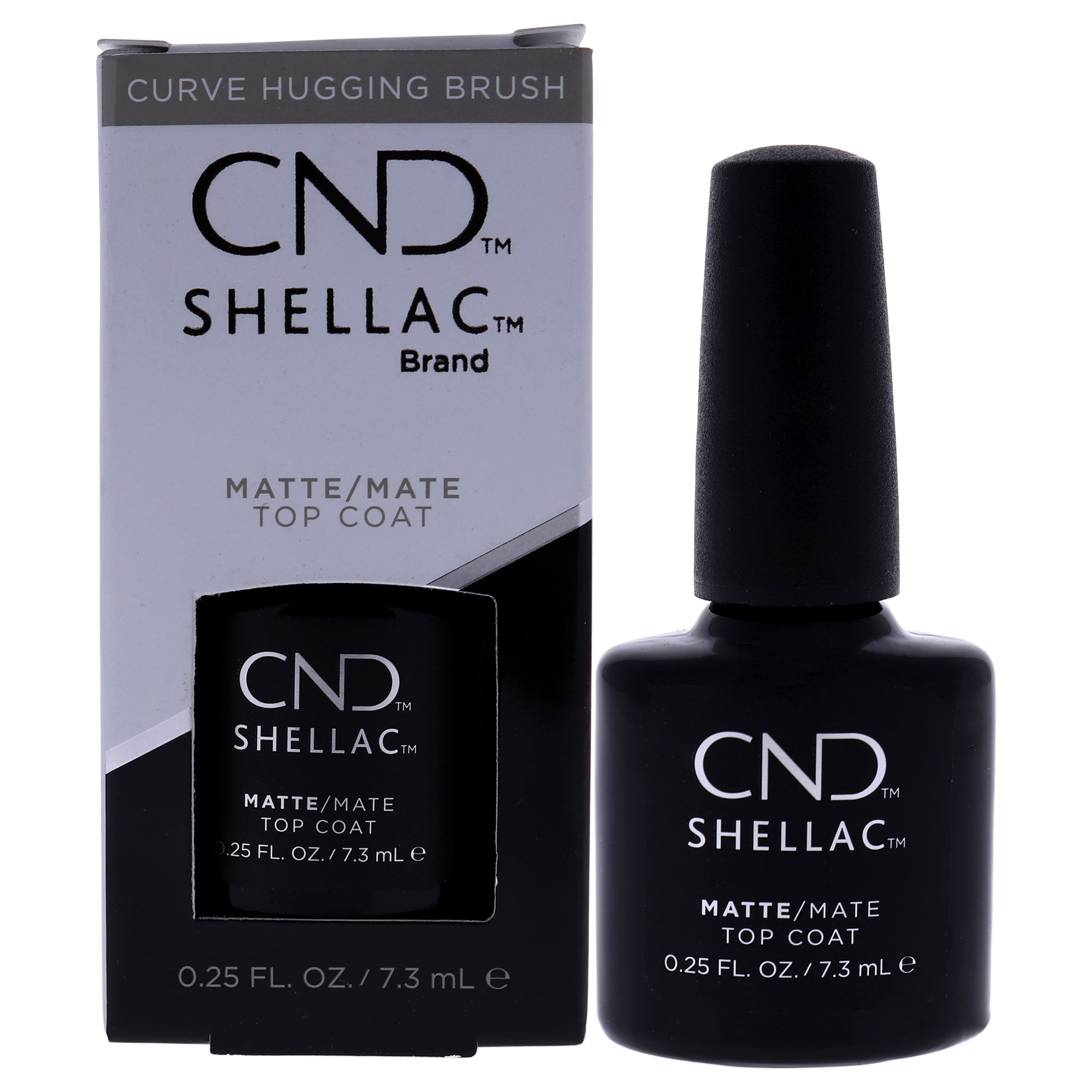 Matte Shellac Shellac Nail Color - Matte Top Coat by CND for Women - 0.25 oz Nail ...