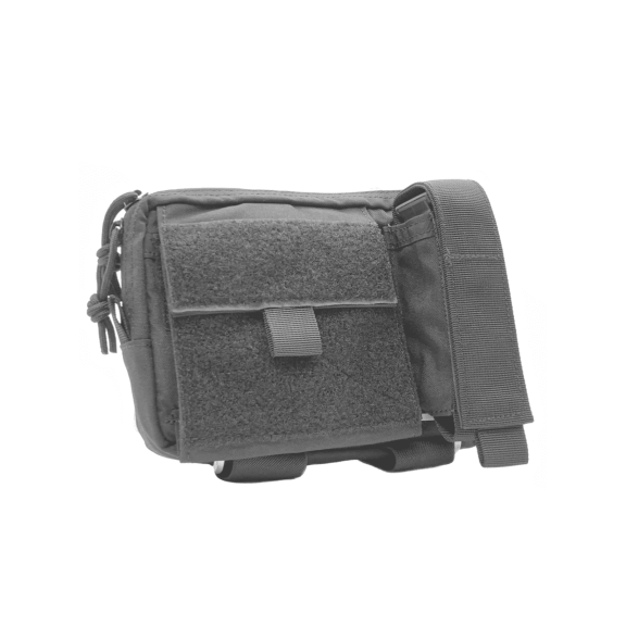 Shellback Super Admin Pouch, Molle compatible, Black, One Size, SBT-705