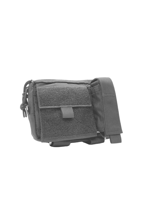 Shellback Super Admin Pouch, Molle compatible, Black, One Size, SBT-705