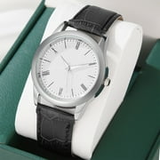 STIWEE Shellbot Men Quartz Watch Men's Digital Watch Graduated Men's Watch Men's Belt Quartz Men's Watch