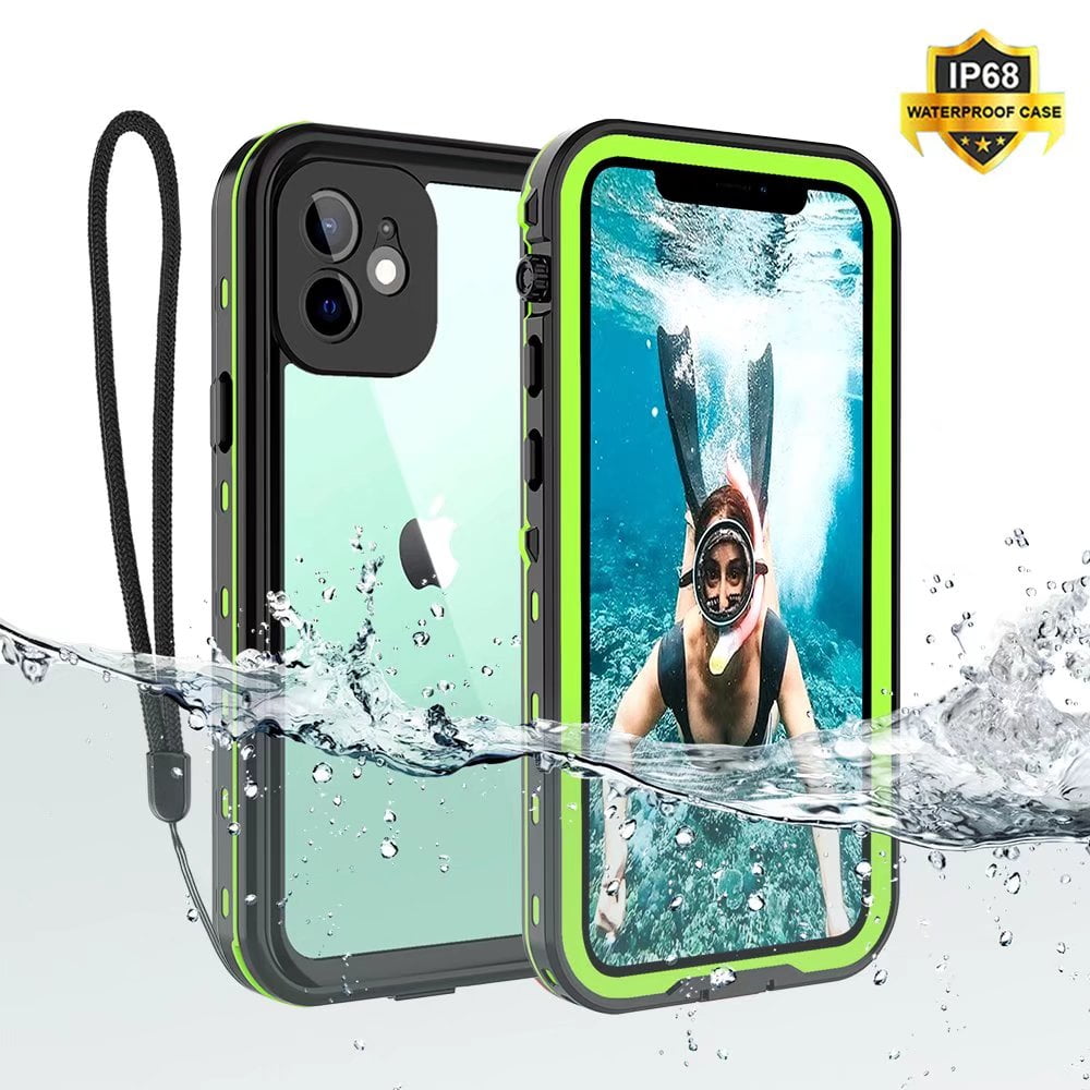 Shellbox Waterproof Case for iPhone 12 with Screen Protector Full Body