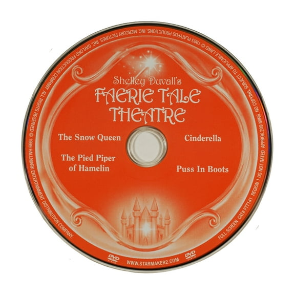 Shelley Duvall's Faerie Tale Theatre DVD - Snow Queen, The Pied Piper of Hamlin, Cinderella, Puss in Boots