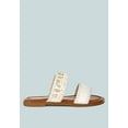 thumbnail image 1 of Shellfish Raffia Slip On Sandals, 1 of 11