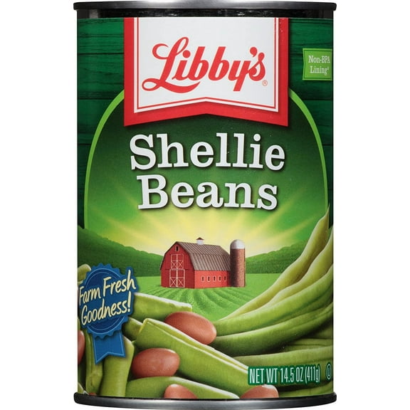 Shellie Beans Libby's, 14.5oz cans Pack of 6
