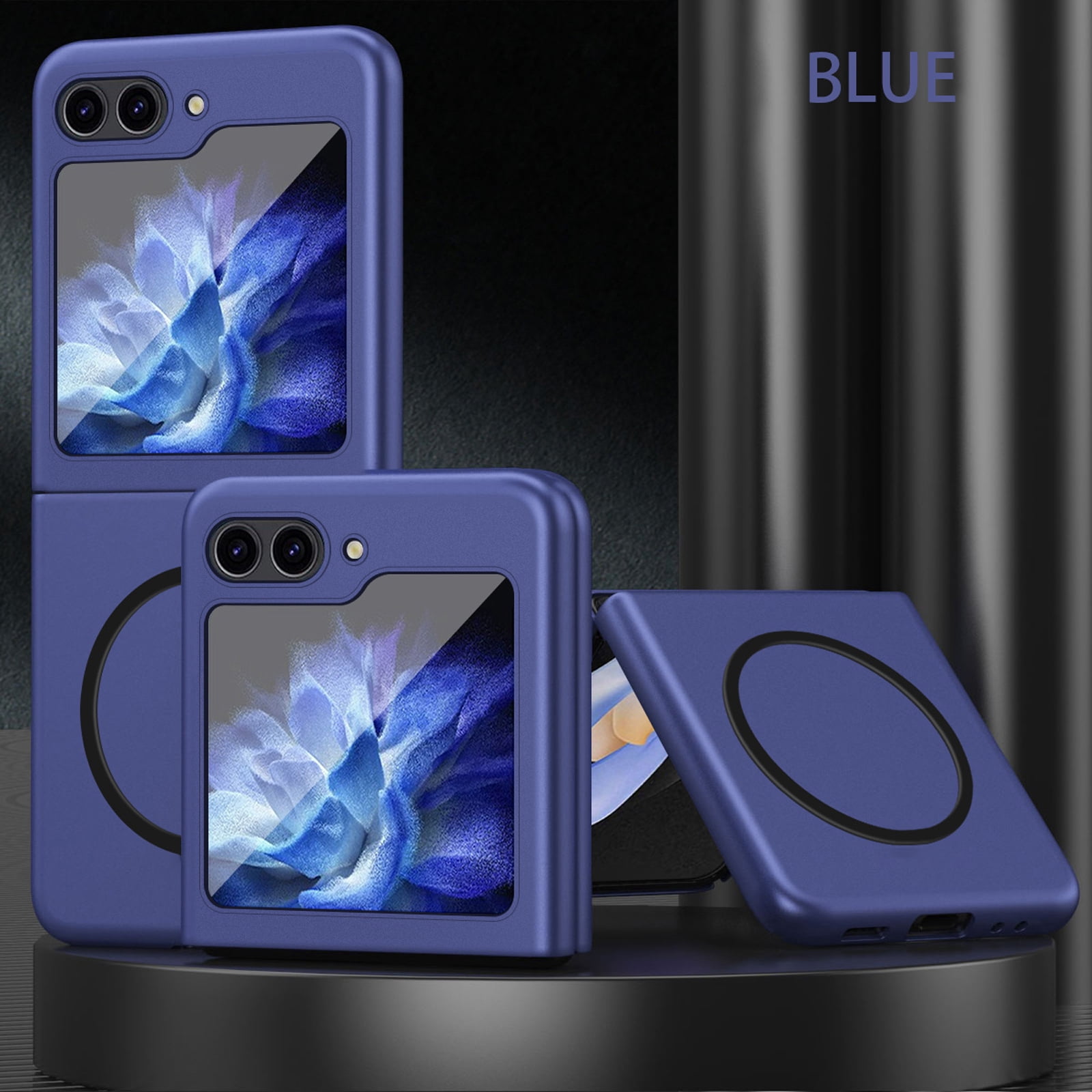 Shellify case for Samsung Galaxy Z Flip6, Magnetic Skin Feel Matte ...