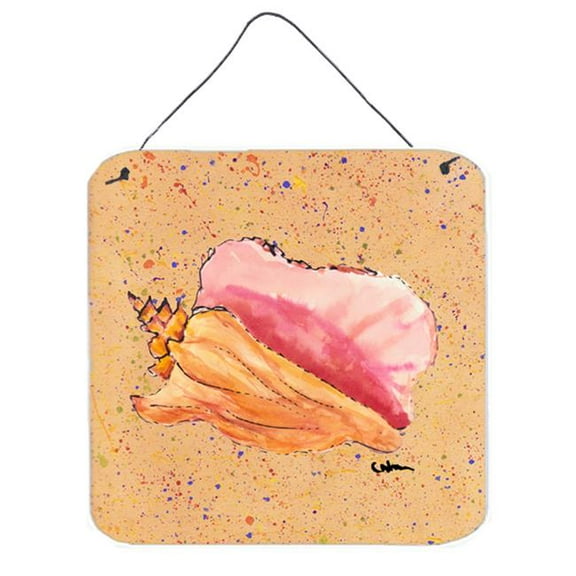 Shells Aluminium Metal Wall or Door Hanging Prints