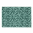 thumbnail image 1 of Shells Cutting Board, Marine Concept Elements Design of Seashells and Ladder Horns Ocean, Decorative Tempered Glass Cutting and Serving Board, Small Size, Turquoise and Teal, by Ambesonne, 1 of 1