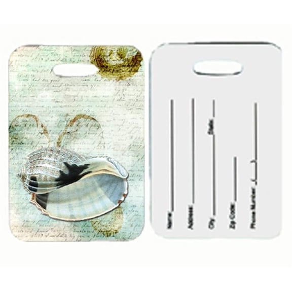 Shells Luggage Tags- Pair Of 2