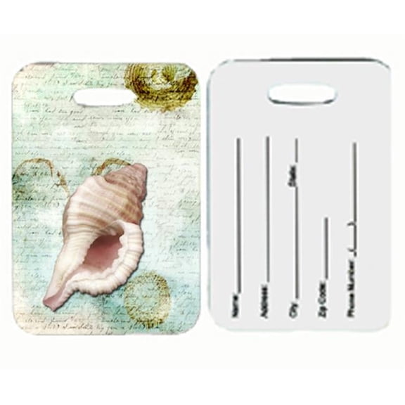 Shells Luggage Tags- Pair Of 2