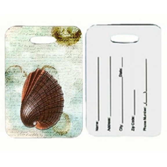 Shells Luggage Tags, Pair Of 2