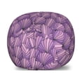 thumbnail image 1 of Shells Storage Toy Bag Chair, Ornamental Seashells Interlacing Pattern Graded Tones Print, Stuffed Animal Organizer Washable Bag, Small Size, Purple and Pale Pink, by Ambesonne, 1 of 3