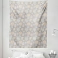 thumbnail image 1 of Shells Tapestry, Colorful Composition of Shells with Sketch Style Details on a Greyscale Background, Fabric Wall Hanging Decor for Bedroom Living Room Dorm, 5 Sizes, Multicolor, by Ambesonne, 1 of 1