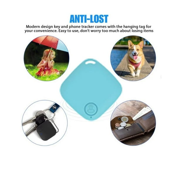 Shellton Luminous Animal Bookmarks with Bluetooth Tracker, Multicolor 4 Count Pack