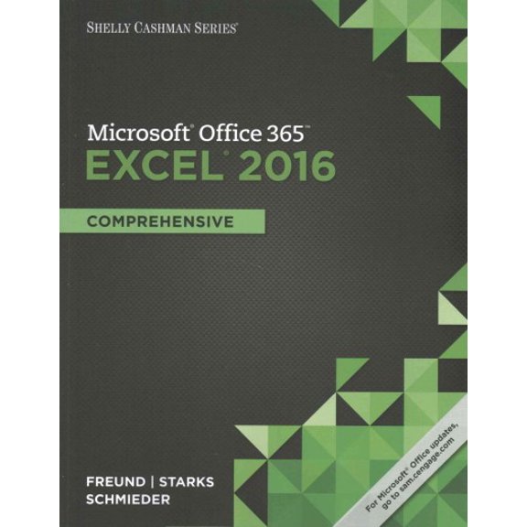 Pre-Owned Shelly Cashman Series Microsoft Office 365 & Excel 2016: Comprehensive (Paperback) 1305870727 9781305870727
