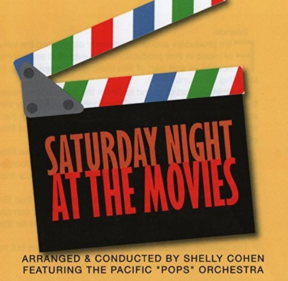Shelly Cohen & Pacific Pops Orchestra - Saturday Night At The Movies - Music & Performance - CD