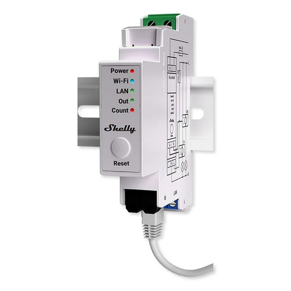 Shelly Pro EM-50 Single-Phase Energy Meter - Walmart.com