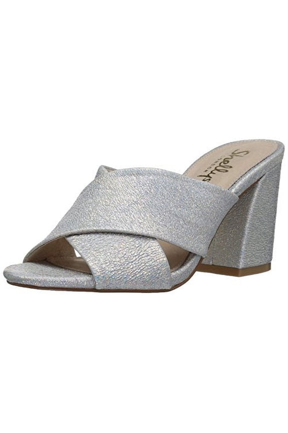Women's Dani Dress Sandal, Silver, 38 EU/7.5 M US