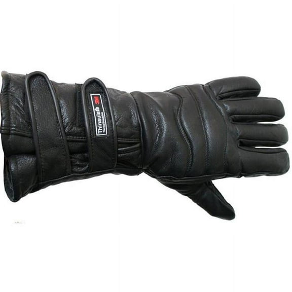 Shelter 1001-XL Perrini Motorcycle Gloves Close out Winter Riding Leather Biker Leather Gloves New, Extra Large