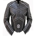 thumbnail image 1 of Shelter 341-52 Motorcycle Leather Jacket Racing X-MAN CE Armor, Size - 52, 1 of 4