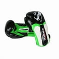 thumbnail image 1 of Shelter 9495-12 12 oz Last Punch Punisher Boxing Gloves, Black & Green - Adult, 1 of 2