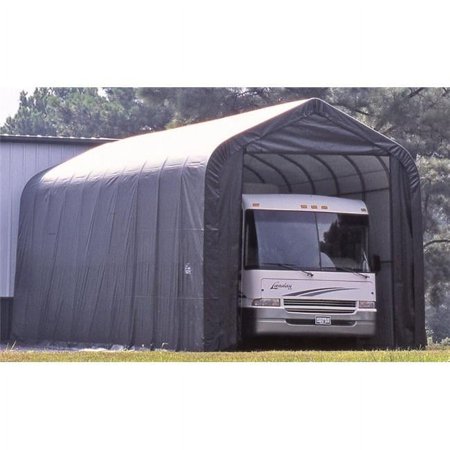 Sheltercoat 16 X 40 Ft. Garage Peak Grey Std