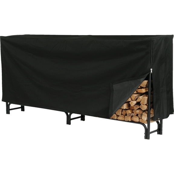 Shelter SLRC-XL Firewood Storage Log Rack Cover, X-Large  Home & Garage Storage, Stackable Design