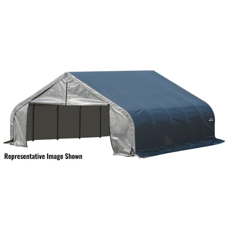 Sheltercoat 22 X 20 Ft. Garage Peak Grey Std