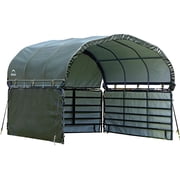 ShelterLogic 12 x 12 x 11 ft Green Enclosure Kit For Corral Shelter Corral Shelter & Panels Not Included