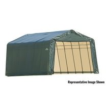 ShelterLogic 13' x 28' x 10' Green Carport