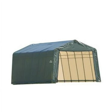 ShelterLogic 13' x 28' x 10' Green Carport
