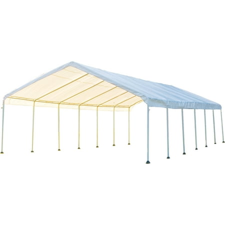 Supermax Canopy 18 X 40 Ft. White