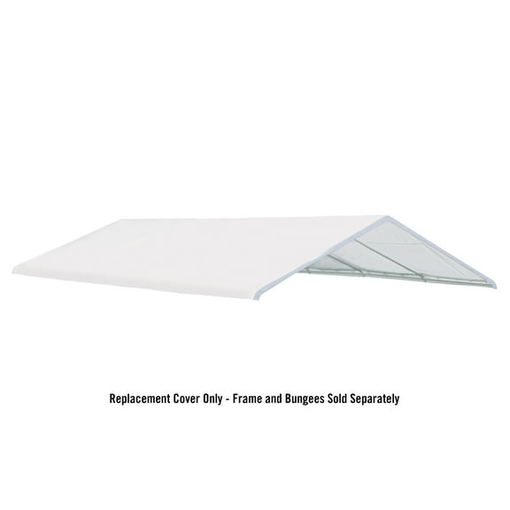 ShelterLogic SuperMax 18 x 30 x 11 ft White Canopy Replacement Top - Supermax