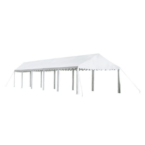 ShelterLogic 20ft x 30ft White Outdoor Canopy, Waterproof