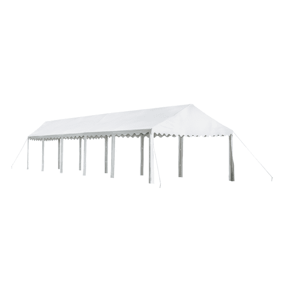ShelterLogic 20ft x 30ft White Outdoor Canopy, Waterproof