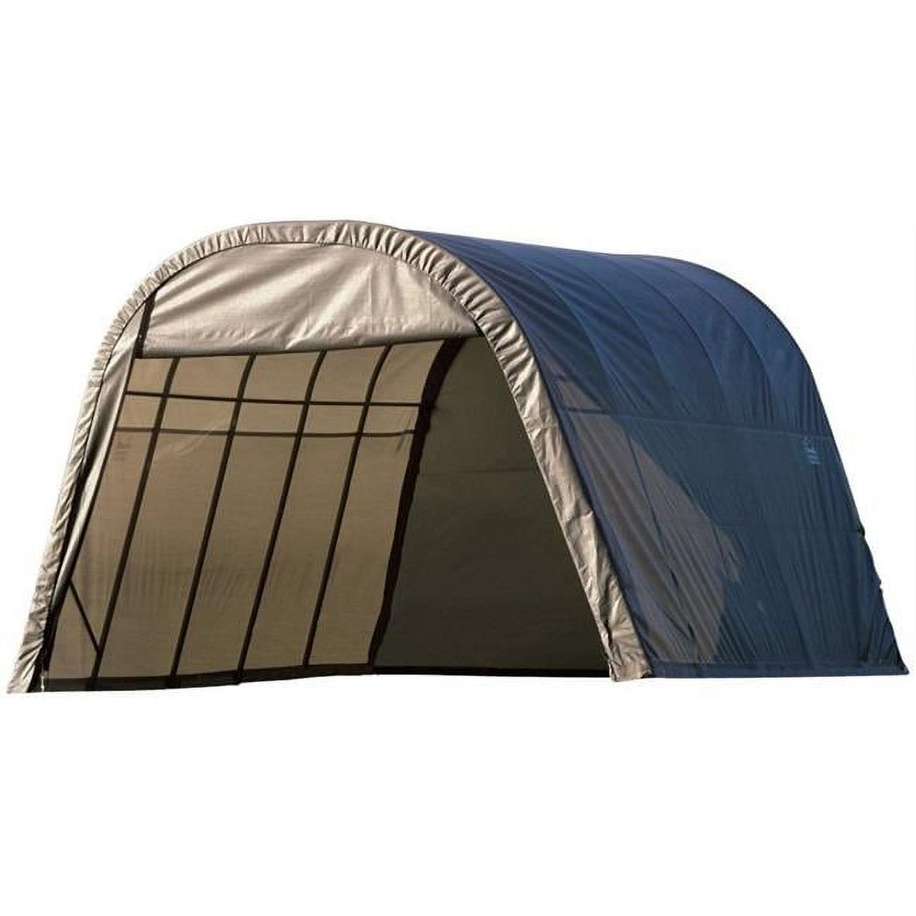 ShelterLogic 74332 13x24x10 Round Style Shelter Grey Cover