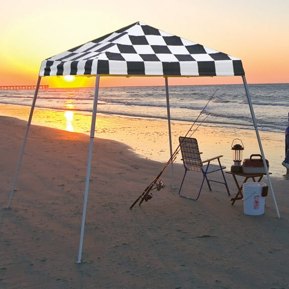 ShelterLogic 8 x 8 ft. Sport Slant Leg Pop-Up Outdoor Canopy