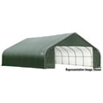 thumbnail image 1 of ShelterLogic 86052 30x28x16 Peak Style Shelter- Green Cover, 1 of 3