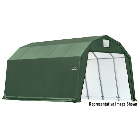 Sheltercoat 12 X 20 Ft. Garage Barn Green Std