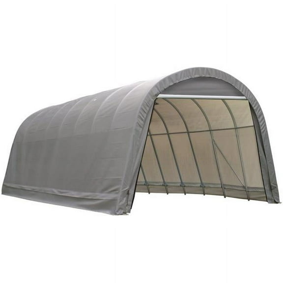 ShelterLogic 95360 Grey, Polyethylene, Universal Fit, Vehicle Cover, 14ft L x 24ft W x 12ft H