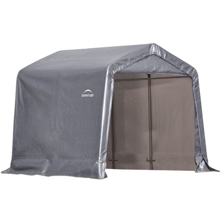 ShelterLogic Shed-in-a-Box® 8 x 8 x 8 ft Grey Shelter