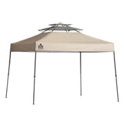 Quik Shade Summit 10x10 Straight Leg Pop Up Canopy Tent, Taupe