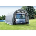 thumbnail image 1 of ShelterLogic RoundTop 14x32x12 ft. Instant Garage - All-Season Fabric-Covered Shelter for RVs, Trucks, Boats, Cars, 1 of 10