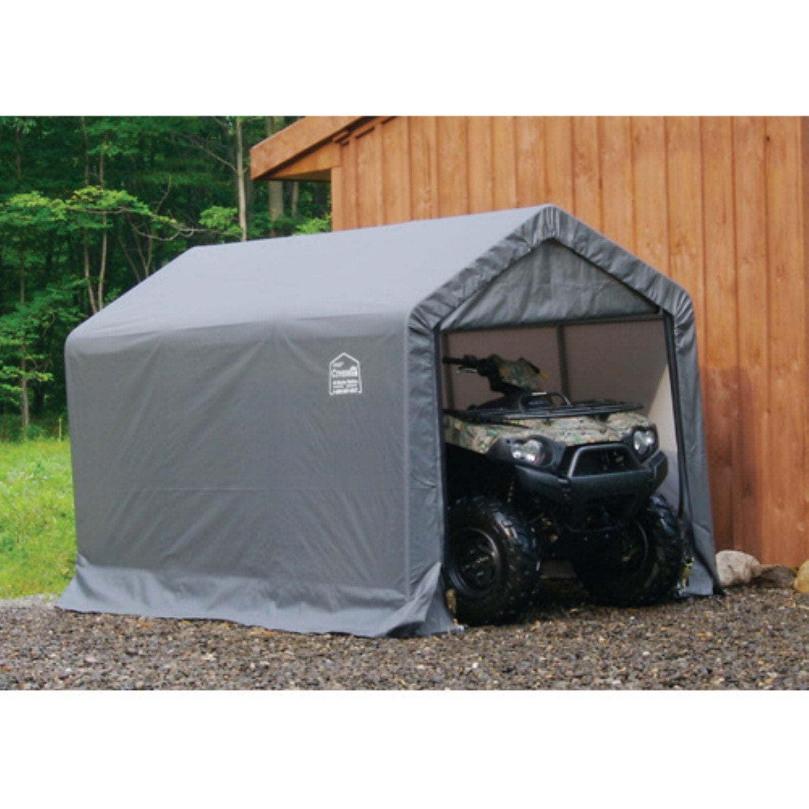 ShelterLogic Shed-In-A-Box Canopy Storage Shed 6W x 10D x 6.5H ft. 