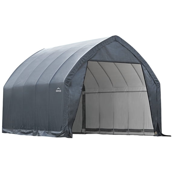 ShelterLogic 13 x 20 x 12 ft Grey Garage-in-a-Box® Shelter
