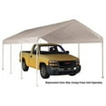 thumbnail image 1 of ShelterLogic SuperMax All Purpose Outdoor 10 x 20-Feet Canopy Replacement Cover for 2-Inch Frame Canopies (Cover Only, Frame Not Included), 1 of 7
