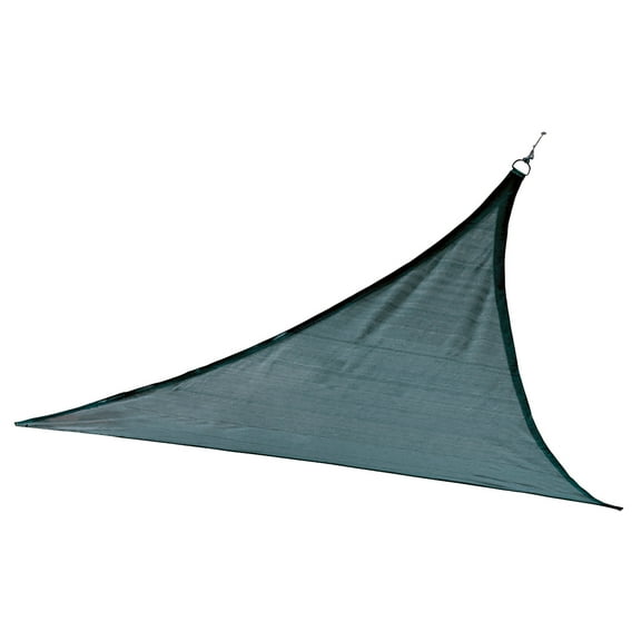 ShelterLogic 12 x 12 ft Sea Blue Shade Sail Triangle - Heavyweight (Attachment Point/Pole Not Included)