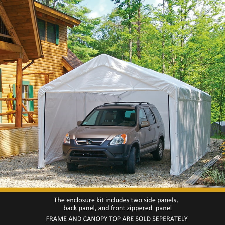 ShelterLogic 13x20ft Steel Garage-in-a-Box, Waterproof, UV