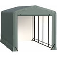 thumbnail image 1 of Sheltertube Wind And Snow-Load Rated Garage, 10X18X10 Green, 1 of 12
