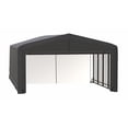 thumbnail image 1 of ShelterLogic ShelterTube 20 x 32 x 12 ft Grey Wind And Snow-Load Rated Garage, 1 of 12