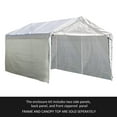 thumbnail image 1 of Shelterlogic Super Max 2-in-1 10' x 20' 4-Rib Canopy with Enclosure Kit, 1 of 5